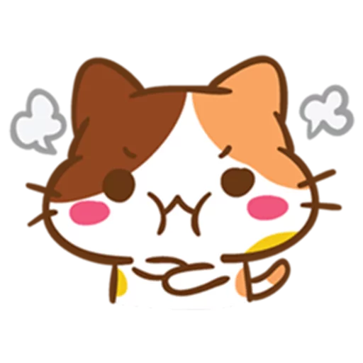 😤 Стикер «What does the cat say ... Meow» для Telegram
