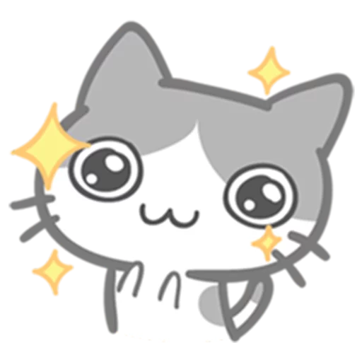 😃 Стикер «What does the cat say ... Meow» для Telegram