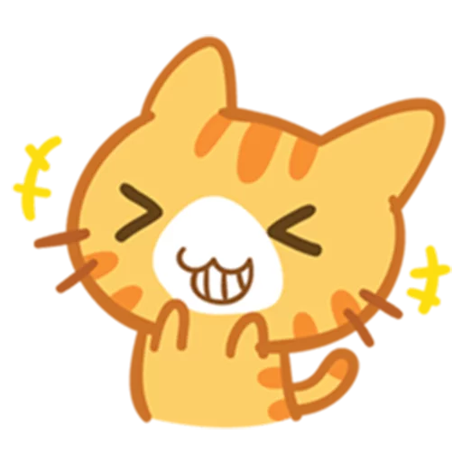 😆 Стикер «What does the cat say ... Meow» для Telegram