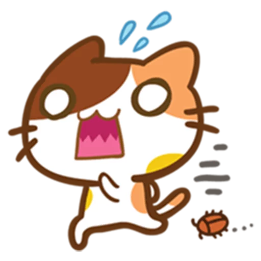 😱 Стикер «What does the cat say ... Meow» для Telegram
