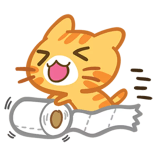 😆 Стикер «What does the cat say ... Meow» для Telegram
