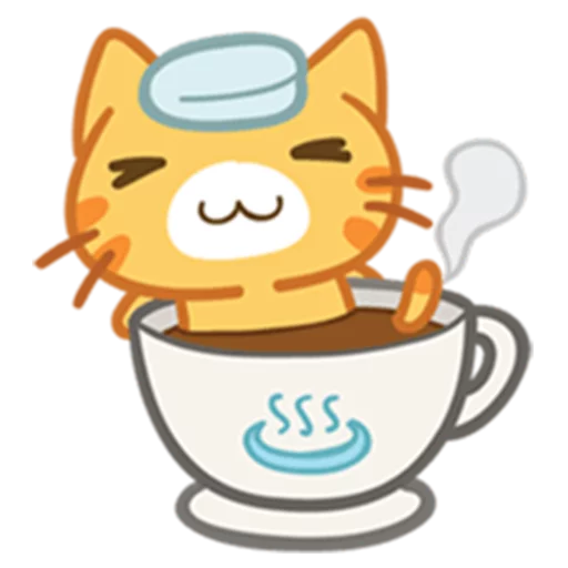 😌 Стикер «What does the cat say ... Meow» для Telegram