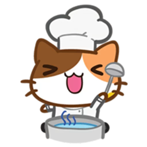 😆 Стикер «What does the cat say ... Meow» для Telegram