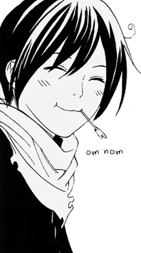 😚 Стикер «Noragami» для Telegram