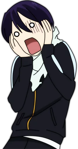 😱 Стикер «Noragami» для Telegram