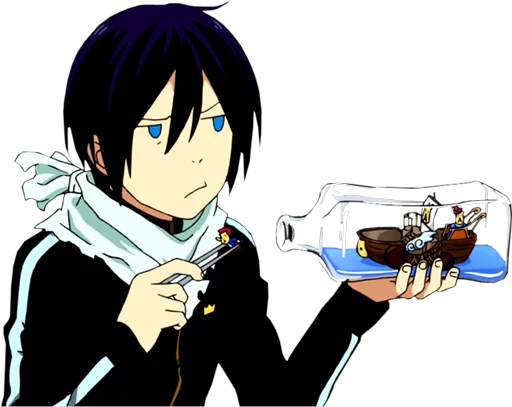 😒 Стикер «Noragami» для Telegram