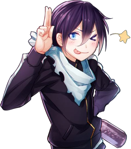 😜 Стикер «Noragami» для Telegram