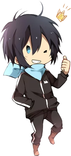 👍 Стикер «Noragami» для Telegram