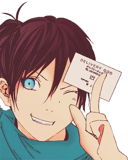 😆 Стикер «Noragami» для Telegram