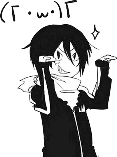 😁 Стикер «Noragami» для Telegram