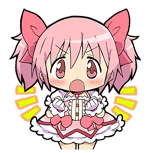 😆 Стикер «Puella Magi Madoka Magica» для Telegram