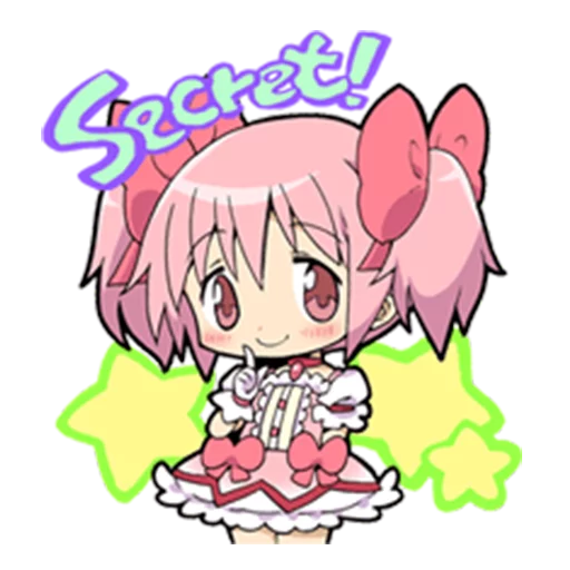 😌 Стикер «Puella Magi Madoka Magica» для Telegram