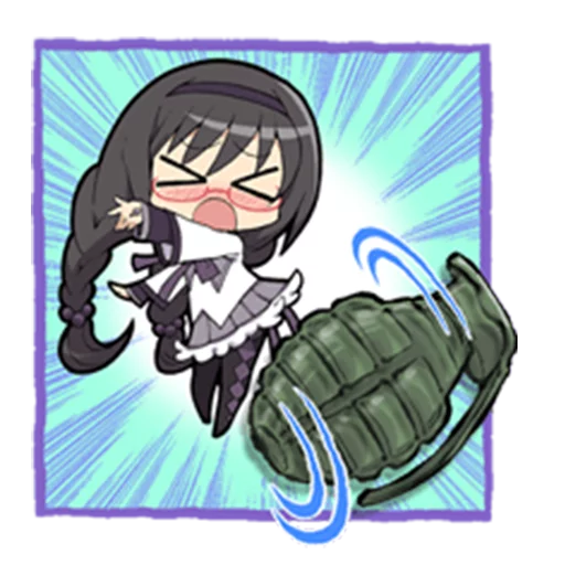 💣 Стикер «Puella Magi Madoka Magica» для Telegram