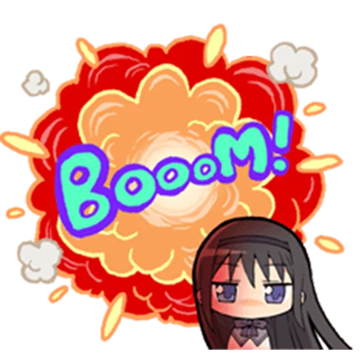 💥 Стикер «Puella Magi Madoka Magica» для Telegram