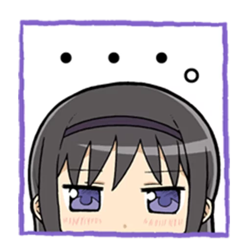 😐 Стикер «Puella Magi Madoka Magica» для Telegram