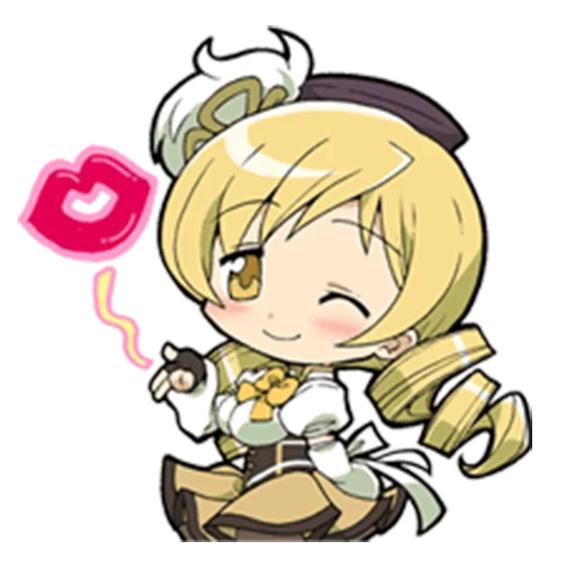 😘 Стикер «Puella Magi Madoka Magica» для Telegram