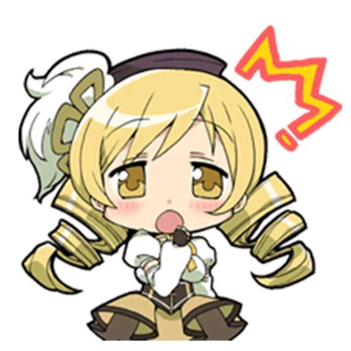 😧 Стикер «Puella Magi Madoka Magica» для Telegram