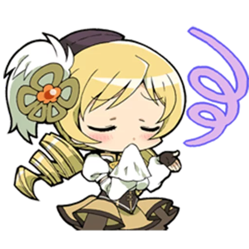 😔 Стикер «Puella Magi Madoka Magica» для Telegram