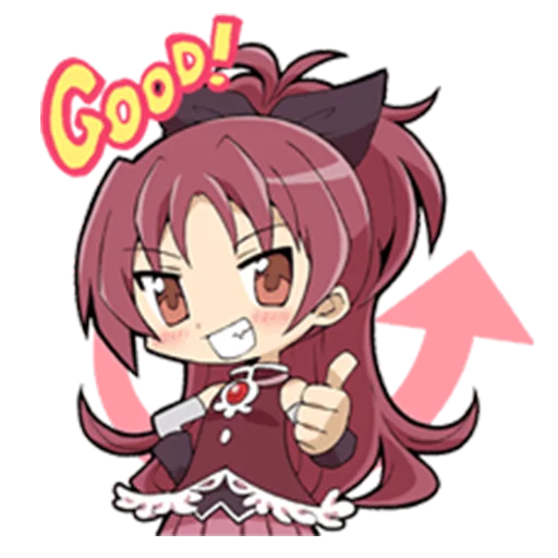 👍 Стикер «Puella Magi Madoka Magica» для Telegram