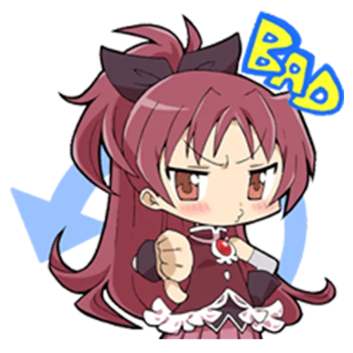 👎 Стикер «Puella Magi Madoka Magica» для Telegram