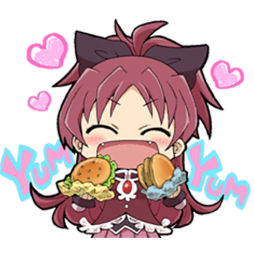 😋 Стикер «Puella Magi Madoka Magica» для Telegram