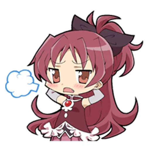 😕 Стикер «Puella Magi Madoka Magica» для Telegram
