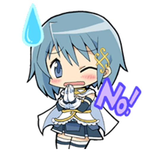 😓 Стикер «Puella Magi Madoka Magica» для Telegram
