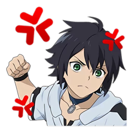 👊 Стикер «seraph of the end» для Telegram