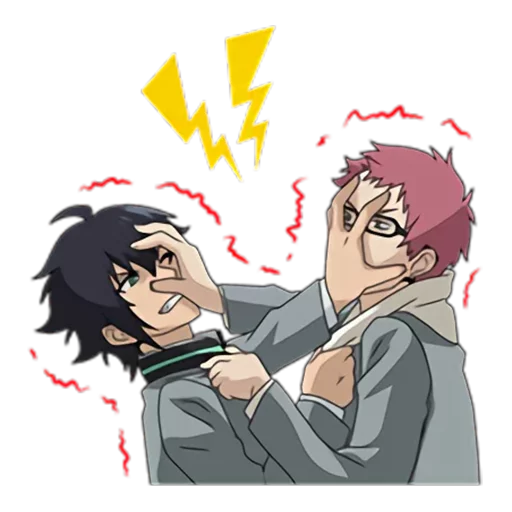 😠 Стикер «seraph of the end» для Telegram