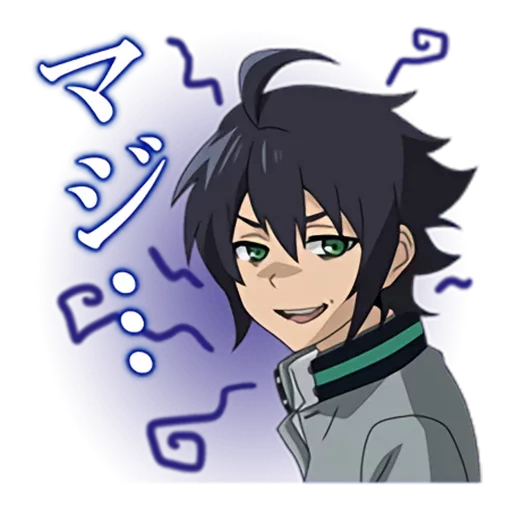 😈 Стикер «seraph of the end» для Telegram