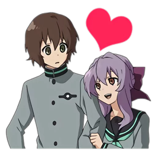 ❤ Стикер «seraph of the end» для Telegram