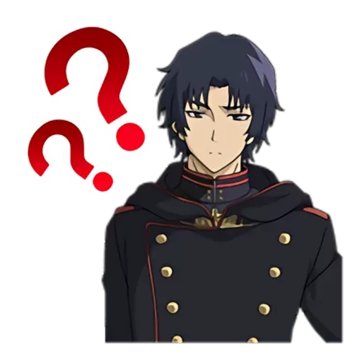 ⁉ Стикер «seraph of the end» для Telegram