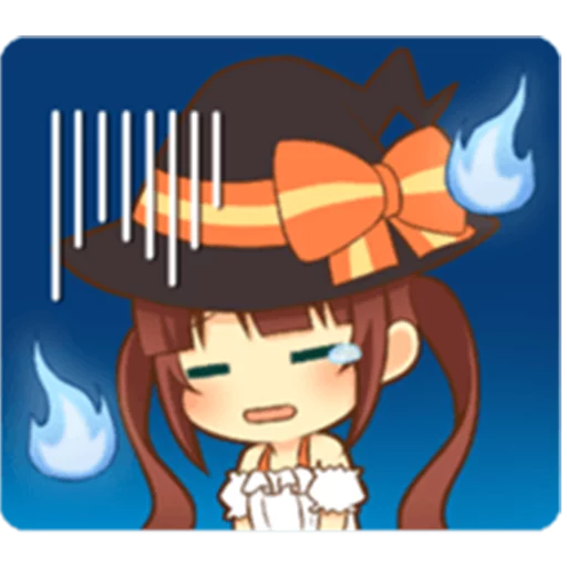 😢 Стикер «Halloween witch» для Telegram