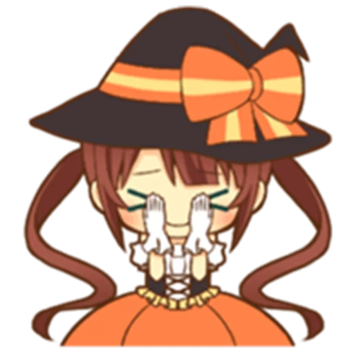 🙈 Стикер «Halloween witch» для Telegram