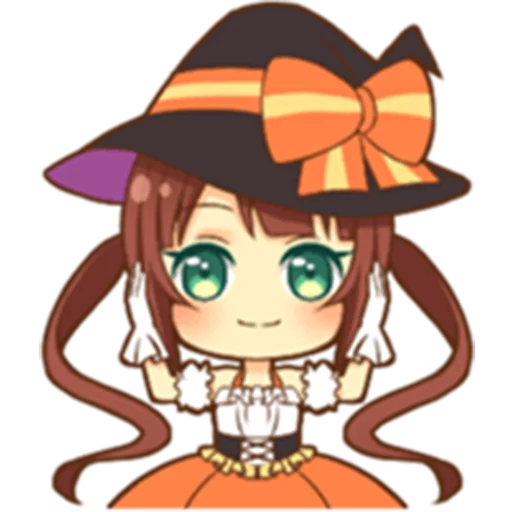 🙉 Стикер «Halloween witch» для Telegram