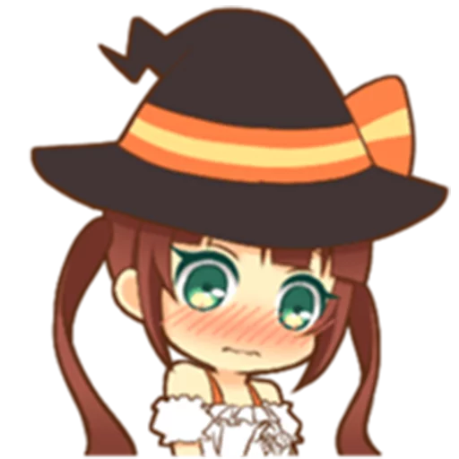 😚 Стикер «Halloween witch» для Telegram