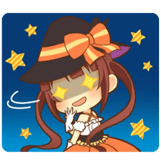 😏 Стикер «Halloween witch» для Telegram