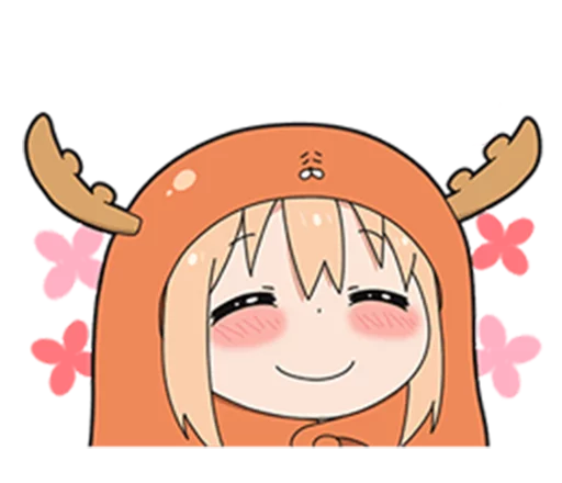 ☺️ Стикер «Himouto! Umaru-chan» для Telegram