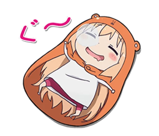😪 Стикер «Himouto! Umaru-chan» для Telegram