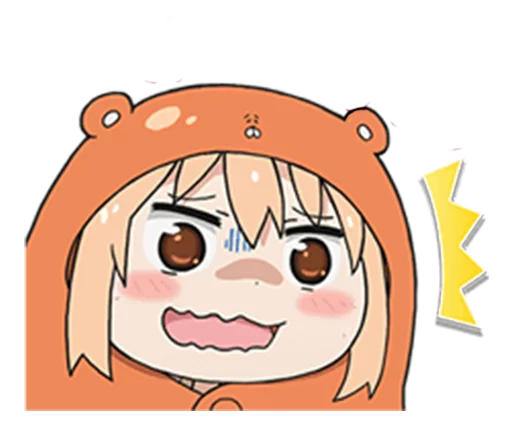😦 Стикер «Himouto! Umaru-chan» для Telegram