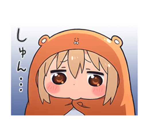🙁 Стикер «Himouto! Umaru-chan» для Telegram