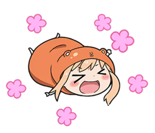 😆 Стикер «Himouto! Umaru-chan» для Telegram