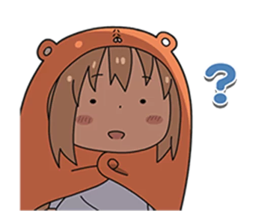 ❓ Стикер «Himouto! Umaru-chan» для Telegram