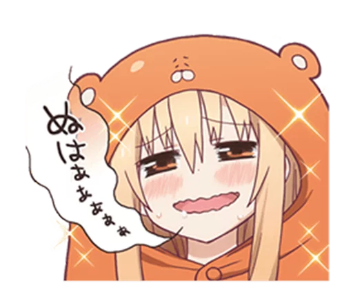 😍 Стикер «Himouto! Umaru-chan» для Telegram