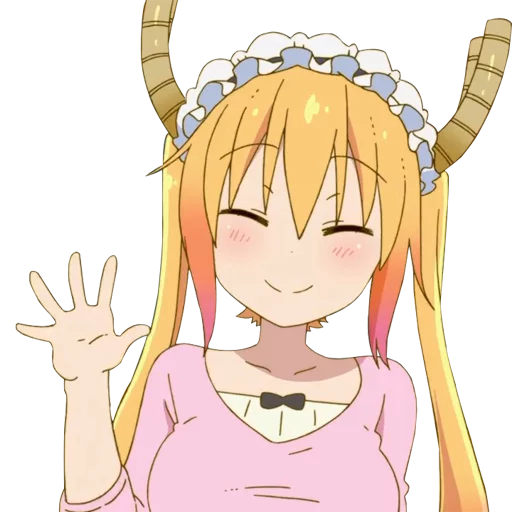 ✋ Стикер «Kobayashi-san Chi no Maid Dragon» для Telegram