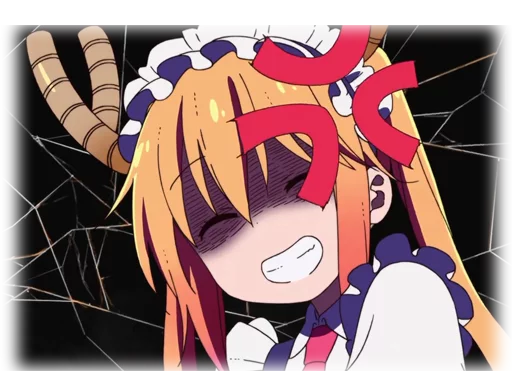 💢 Стикер «Kobayashi-san Chi no Maid Dragon» для Telegram