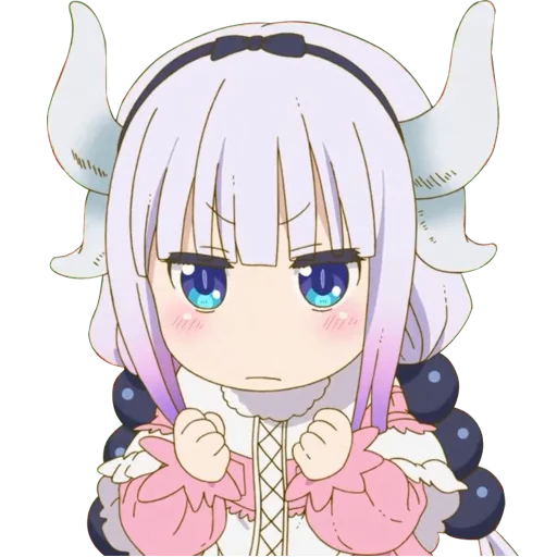 😠 Стикер «Kobayashi-san Chi no Maid Dragon» для Telegram