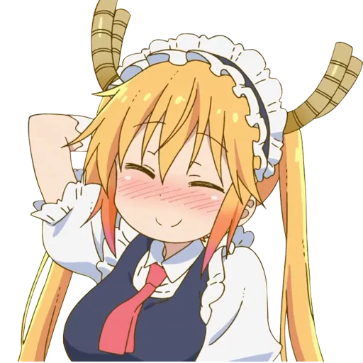 ☺️ Стикер «Kobayashi-san Chi no Maid Dragon» для Telegram