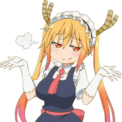 😏 Стикер «Kobayashi-san Chi no Maid Dragon» для Telegram