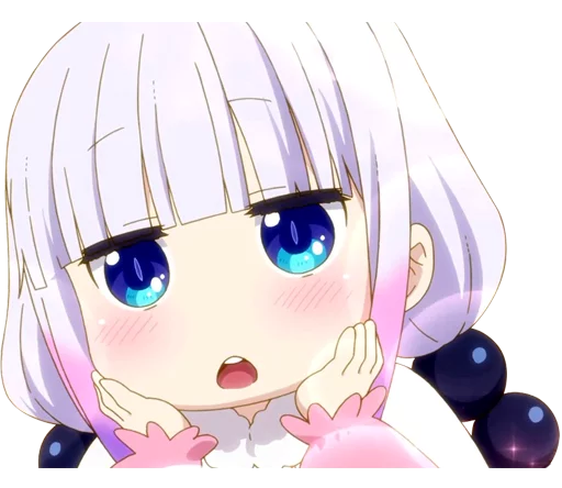 😍 Стикер «Kobayashi-san Chi no Maid Dragon» для Telegram
